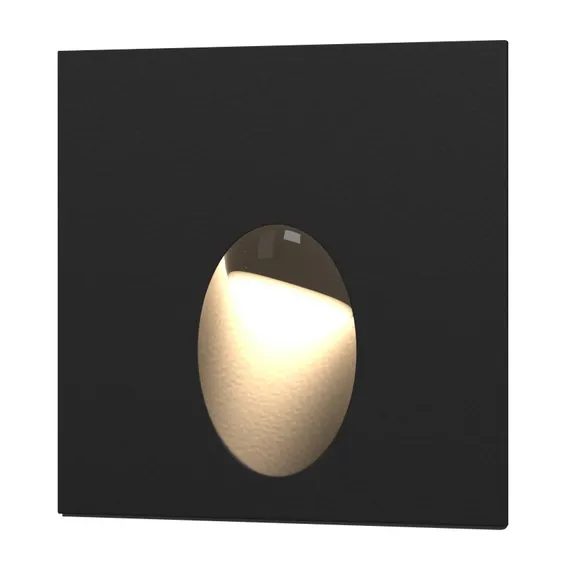 Встраиваемый светильник уличный Step 2 MRL LED 1102 чёрный Elektrostandard