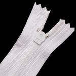 Молния спираль (витая) SBS Т3 (3 мм) 1 зам., н/раз., 16 см, S-501 белый, P/L, уп. 50 шт