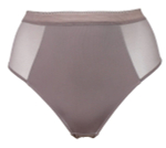 Высокие трусики Naturals High Waisted Brief (Размер: S) (Цвет: бежевый)