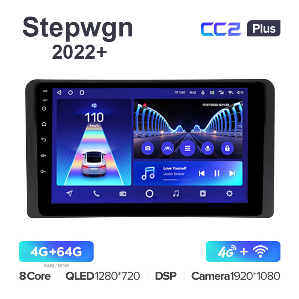 Teyes CC2 Plus 10,2"для Honda Stepwgn 2022+  (прав)