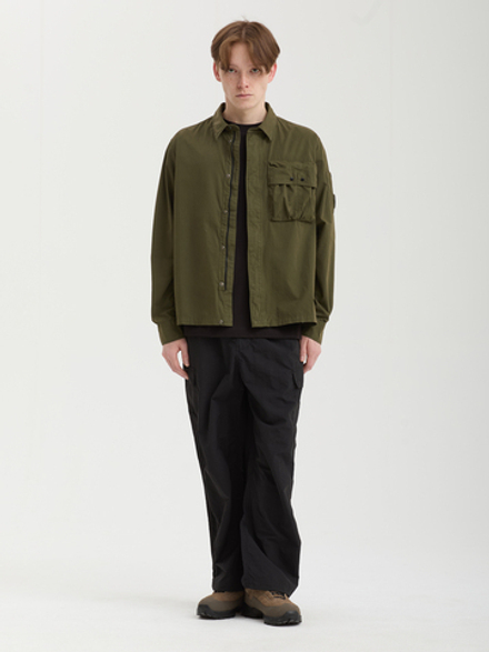 Мужская Рубашка Organic Gabardine Hidden Zip