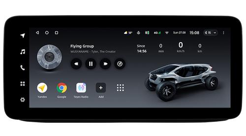 Магнитола для Toyota Wish 2009-2017 - Teyes LUX ONE ROUND монитор 12.3", Android 10, Быстрая, CarPlay, 4G SIM-слот