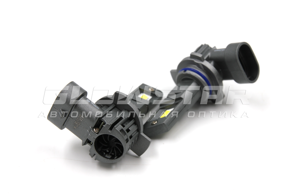 Cветодиодные лампы HIR2 (9012) Sariti E4P с вентилятором, 12V, 25W, 5500K (комплект, 2шт)