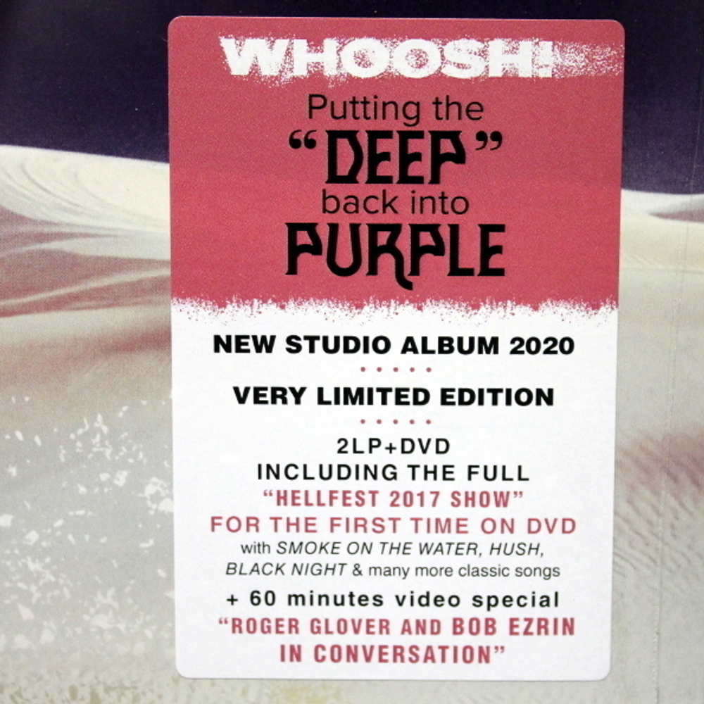 Deep Purple / Whoosh! (2LP+DVD)