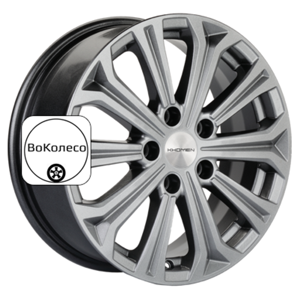 6,5x16/5x115 ET41 D70,2 KHW1610 (Astra) Gray Khomen Wheels