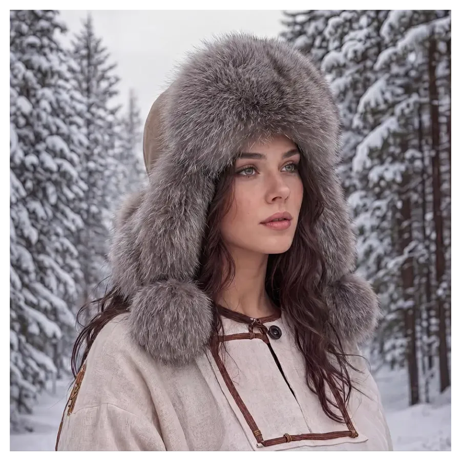 Малахай из меха «Зимушка»