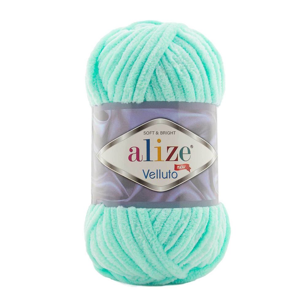 ALIZE "VELLUTO", 19 светло-бирюзовый