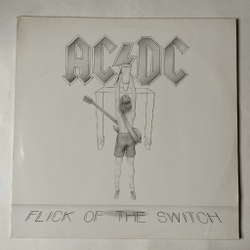 Винтажная виниловая пластинка LP AC DC Flick Of The Switch (France 1983)