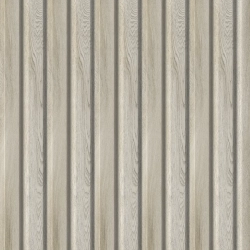 Панель Стеновая Реечная Beats, (Битс), Стандарт, Дуб Грей, 2700x119x16 мм
