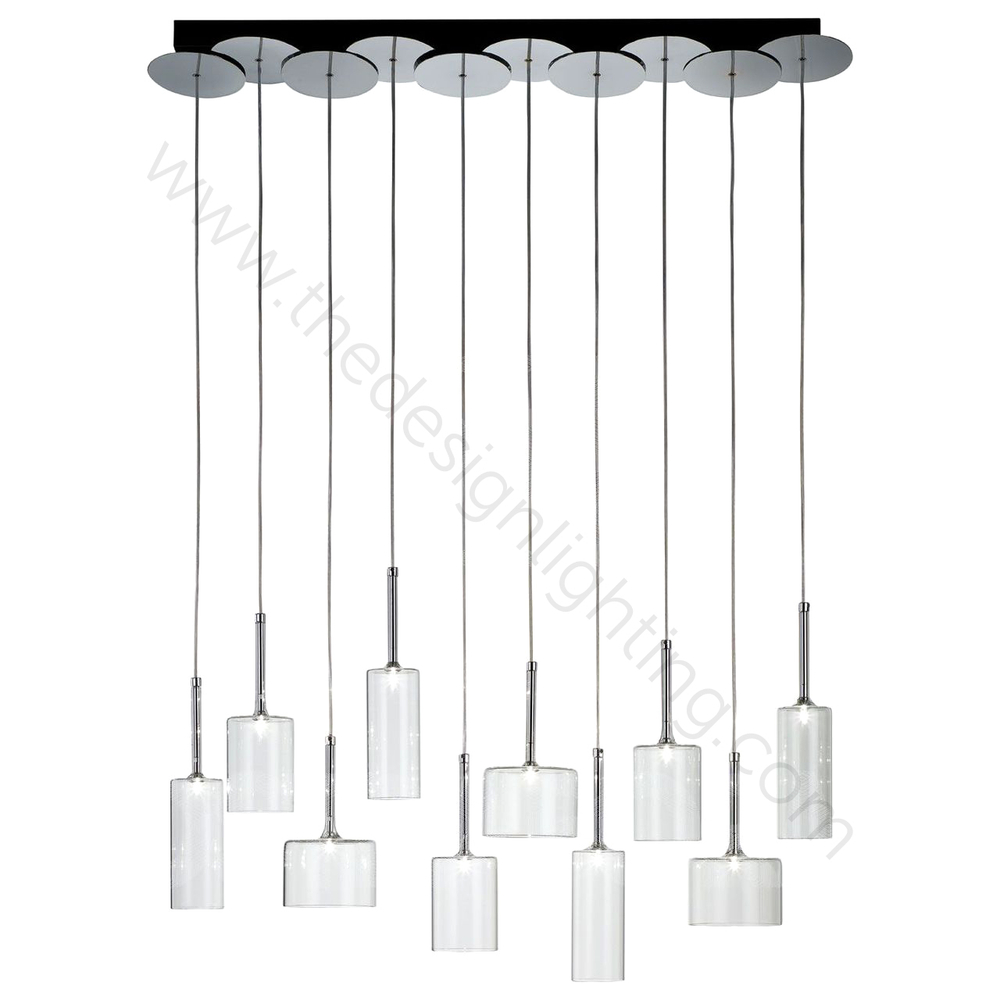 Pendant design lamp  SP SPILL 10 / Spillray by AXO LIGHT  (Clear)