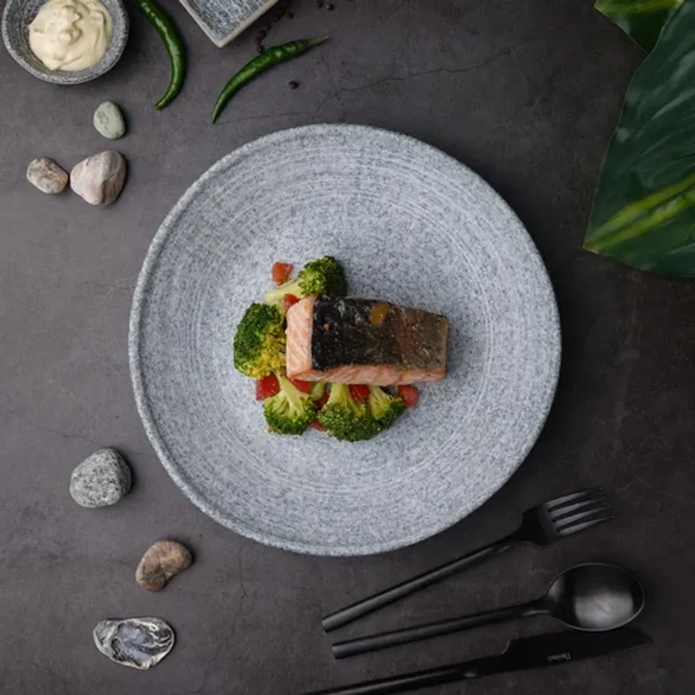Салатник 900 мл d 26 см h4 см Stone Untouched Taiga P.L. Proff Cuisine [4]