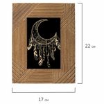 Рамка из мангового дерева BRAUBERG LOFT MANUSCRIPT, фото 10х15 см, акриловый экран, 17х22 см, 391284