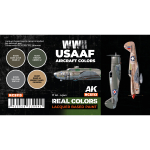 Набор красок AK Interactive Real Colors - WWII USAAF Aircraft Colors