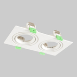 Встраиваемый светильник Crystal Lux CLT 002C2 WH V2