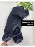 Комбинезон для собак и кошек из футера