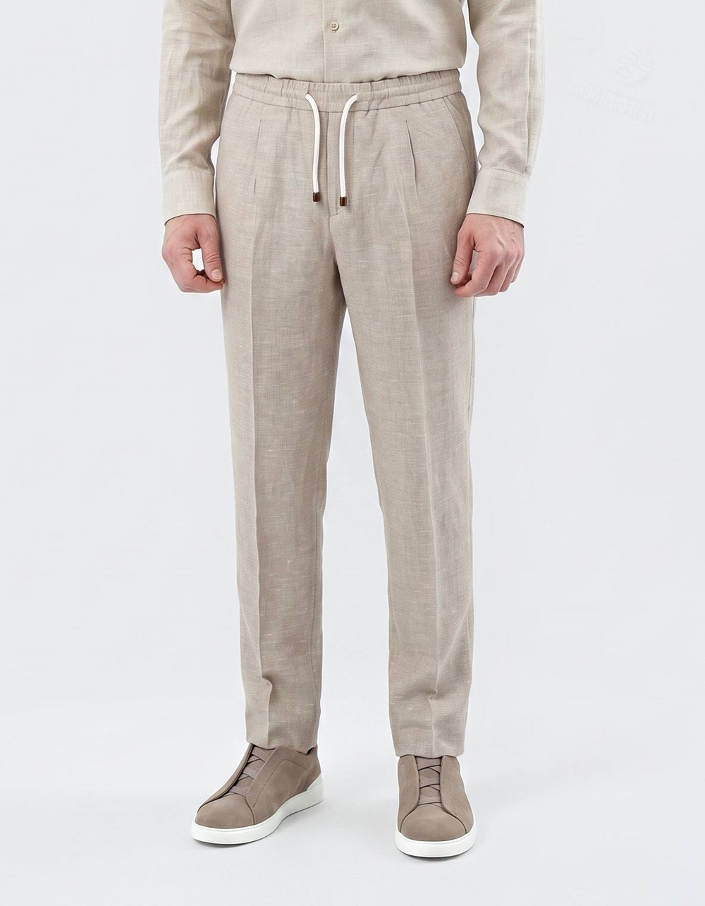Льняной костюм Brunello Cucinelli