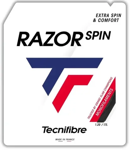 Струны теннисные Tecnifibre Razor Spin (12,2 m) - carbon