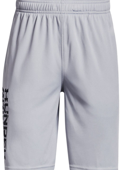 Шорты для мальчика теннисные Under Armour Prototype 2.0 Wordmark Shorts - mod grayblack