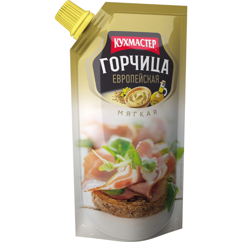 Горчица Кухмастер Европейская 140 гр