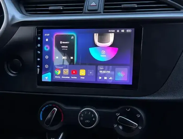 Магнитола для KIA Rio 4, Rio X 2020-2022, Solaris KRS/KRX 2024+ - FarCar S280 монитор 9.5" IPS на Android 13, CarPlay