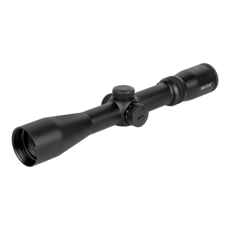 Прицел оптический BRITE WA4X 3-12X42 IR - вид спереди с объектива, без креплений
