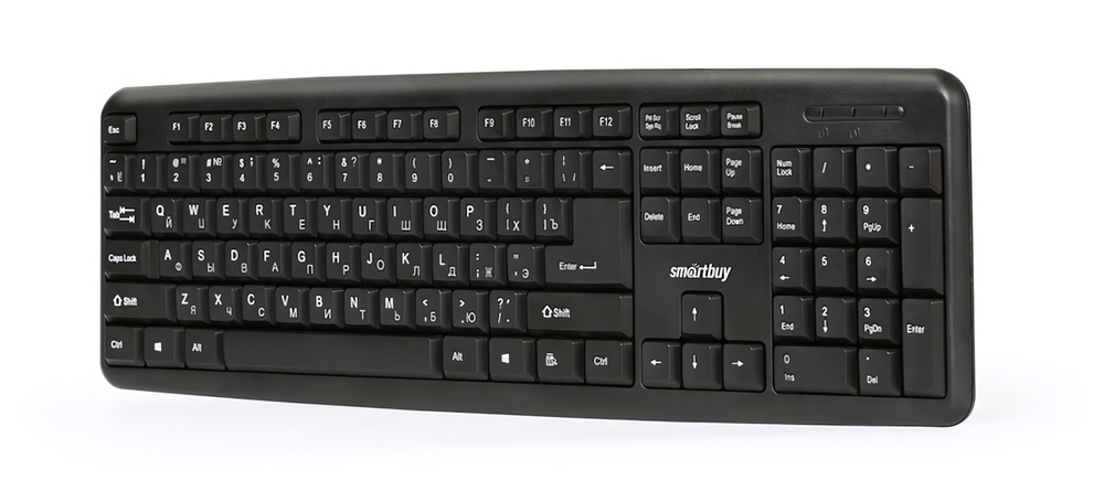 Клавиатура Smartbuy SBK-112U-K USB Black