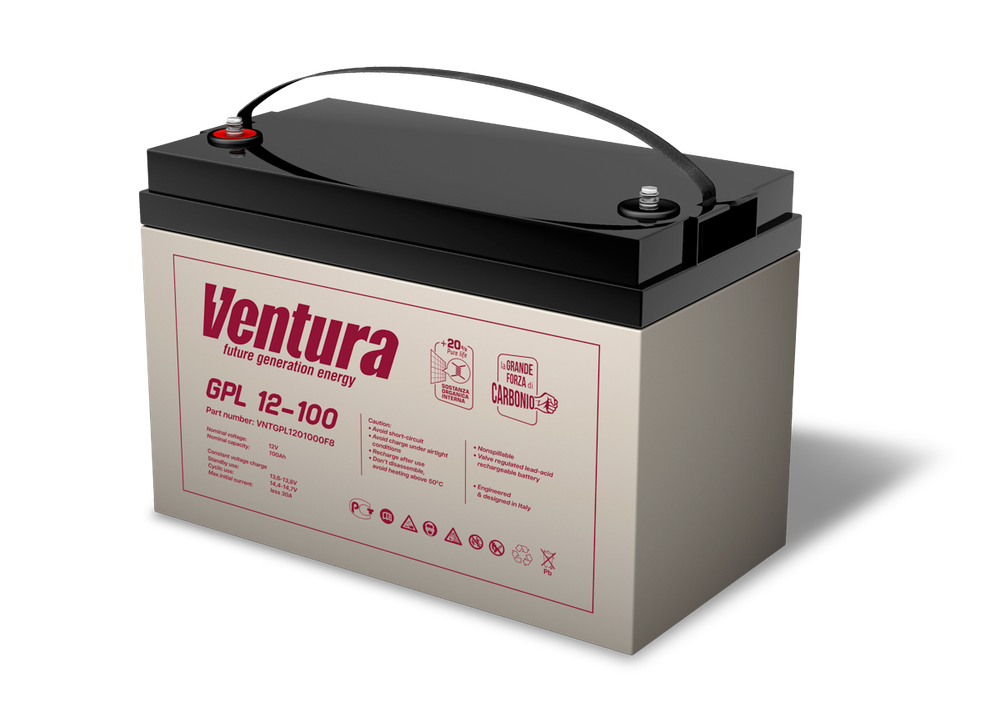 Аккумулятор B.B.BATTERY BPS 100-12 | 100 Ач | 12В AGM