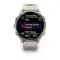 Умные часы Garmin Forerunner 970 Мягкий золотой титан с корпусом и ремешком цвета французский серый