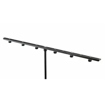K&M 23560-300-55 держатель для 6 микрофонов с регулируемым расстоянием