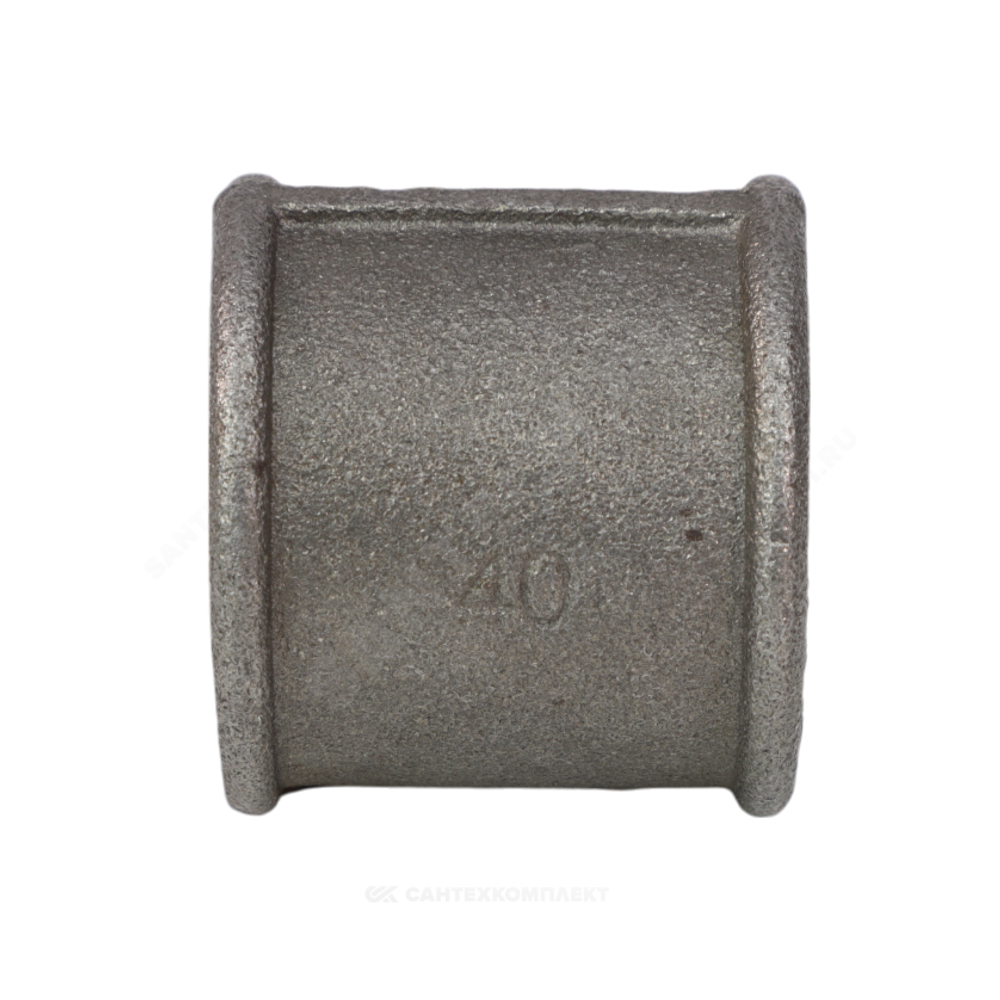 Муфта длинная чугун Ду 40 (1 1/2") ВР Fittex