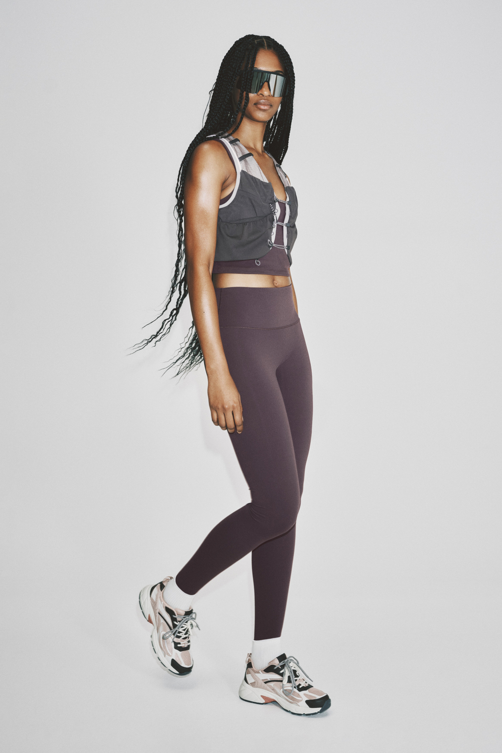 Спортивные леггинсы SculptMove™ с высокой посадкой - H&M