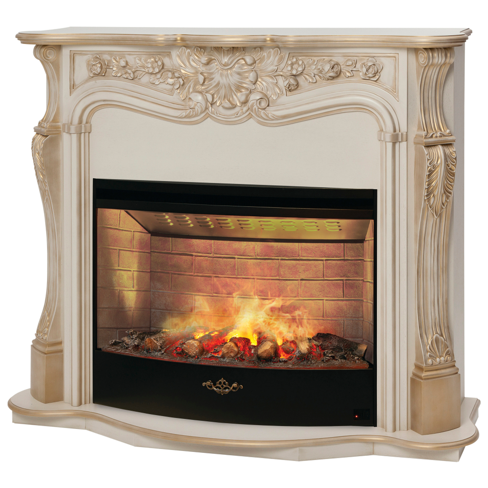 Каминокомплект Real Flame Ellada 33 WT с очагом 3D Firestar 33