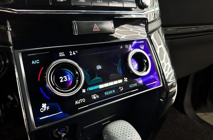 Сенсорная панель климата Toyota Land Cruiser 200 2007-2015 - Kuberg ZH-T1290H