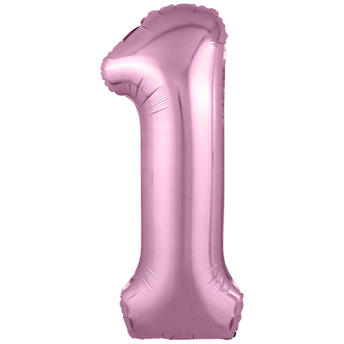 Цифра 1 фламинго 40" Agura