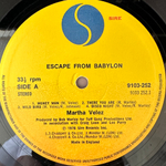 Martha Velez - Escape From Babylon (Англия 1976г.)