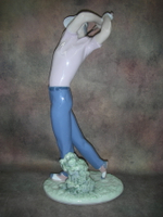 Статуэтка. Фарфор. Чемпион по гольфу. Lladro. Испания