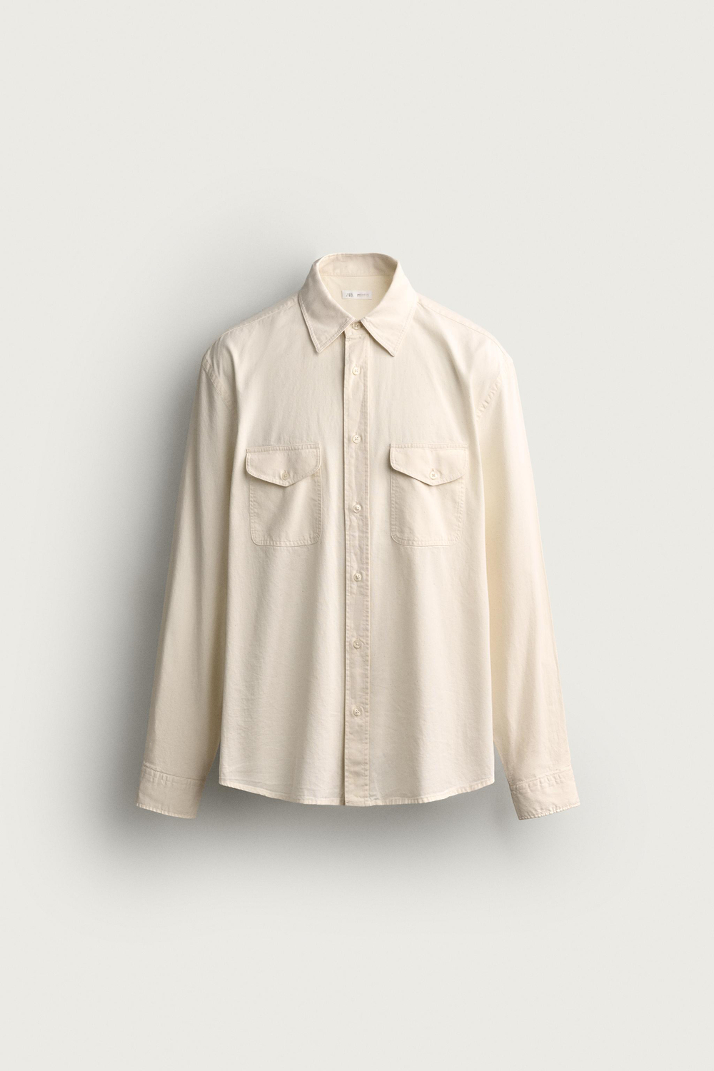 РУБАШКА REGULAR FIT С КАРМАНАМИ — ZARA
