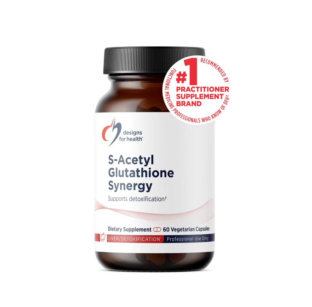 Designs For Health - S-Acetyl Glutathione Synergy - 60 capsules