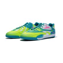 Бутсы зальные TORRES TIEMPO, TS134236-572-42, р.42, резина,ПУ,текстиль, салатово-бирюзовый