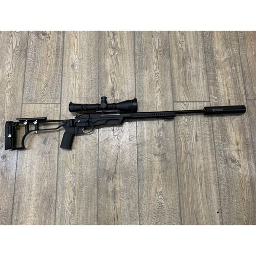 ДТКП закрытого типа RD SM43 для карабина Blaser R8 (.300WM, 30-06, M15x1) Титан, Русский дракон