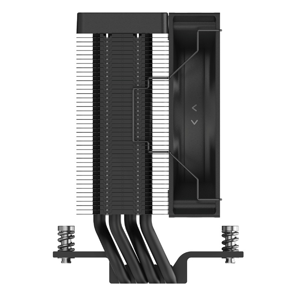 Кулер для процессора Ocypus Gamma A40 BK, 100mm FAN, 4 PIPES, 4-PIN PWM, 600-2400 RPM, 29DBA