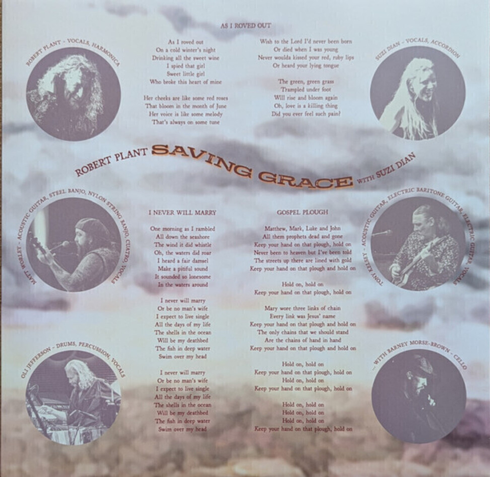 Robert Plant With Suzi Dian / Saving Grace (LP)