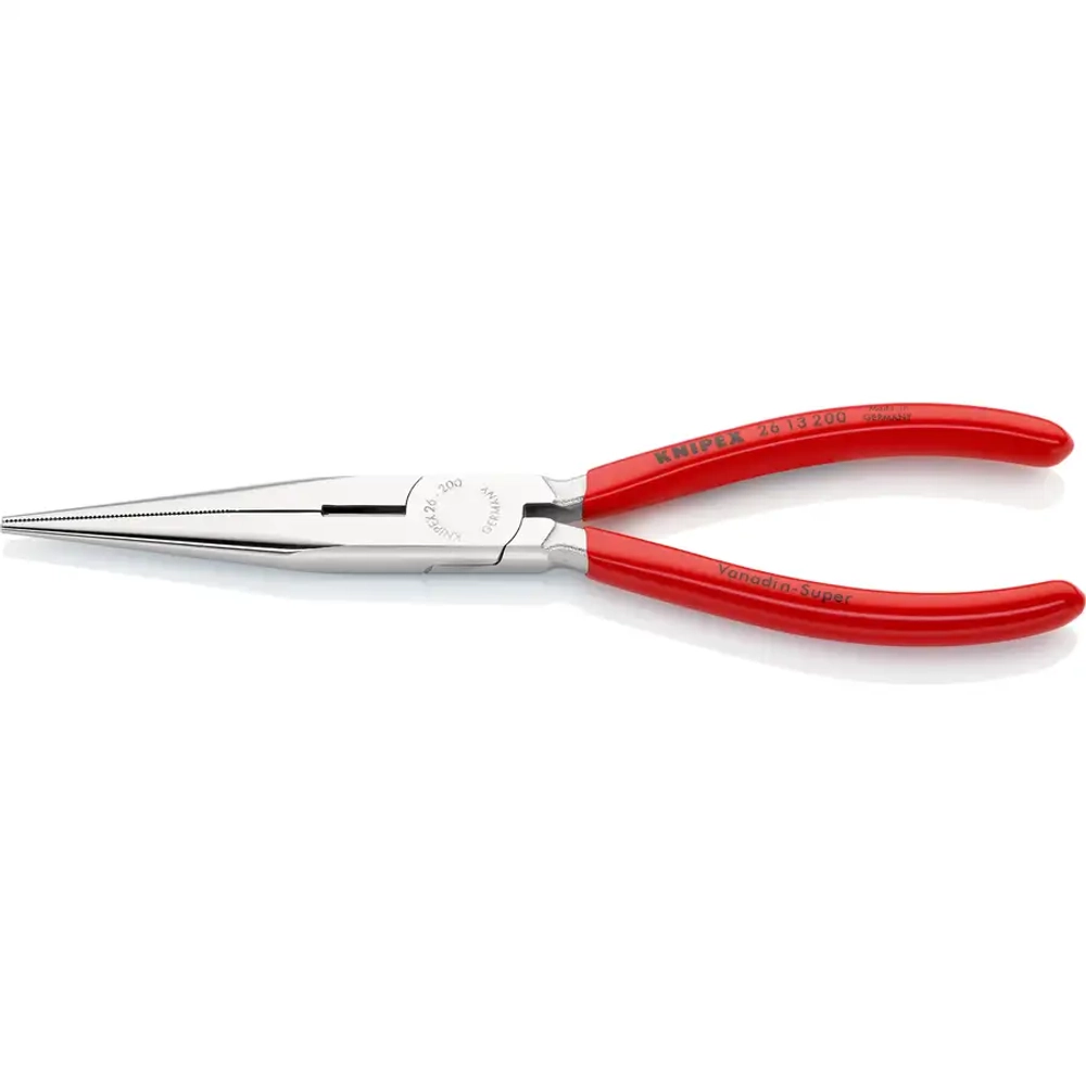 Длинногубцы хромированные 200 мм Knipex 26 13 200