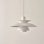 Pendant design lamp PH 5 by Louis Poulsen (White)