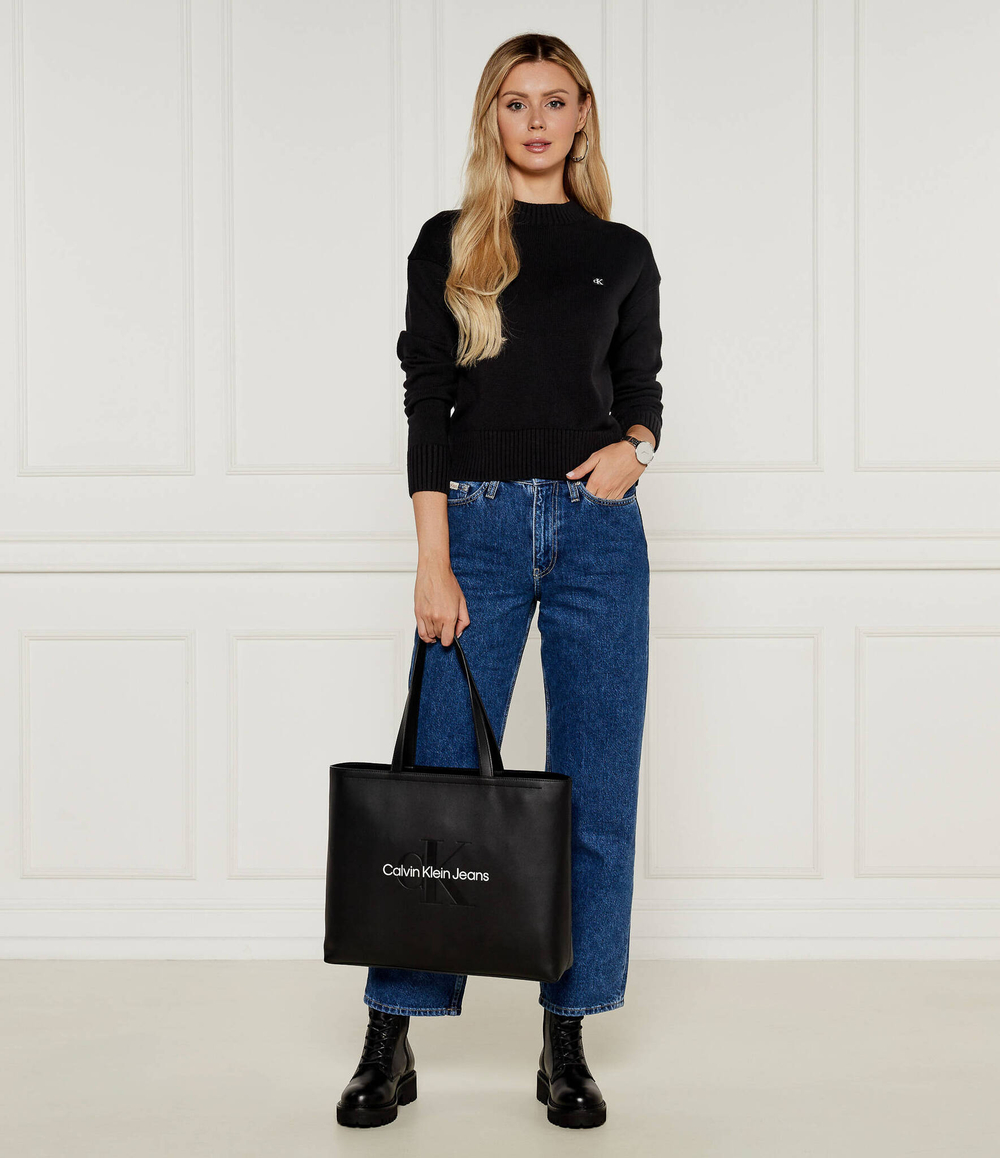 Свитер Calvin Klein Jeans - черный(J20J222987)
