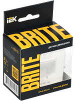 BRITE Датчик движения ДС10-1-БрБ белый IEK