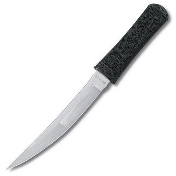 Цена наНож с фиксированным клинком CRKT Hissatsu 2907, сталь 440A, рукоять пластик/резина