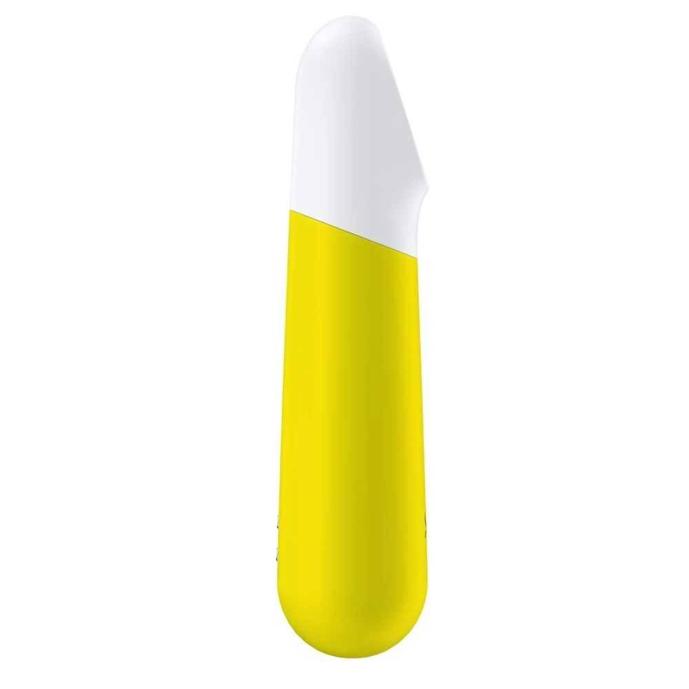Желтый мини-вибратор Ultra Power Bullet 4 (Цвет: желтый)