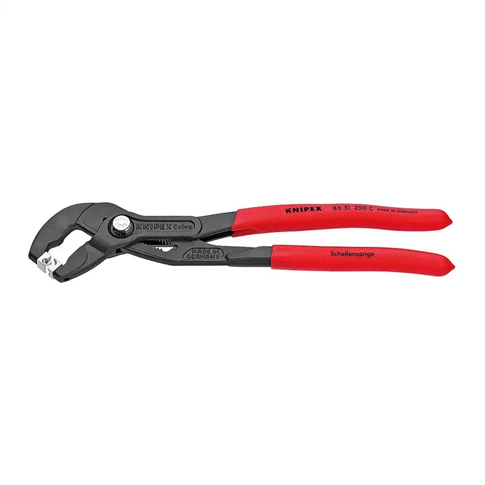 Щипцы для хомутов от шлангов черненая 250 мм Knipex 85 51 250 C
