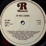 Сборник 20 Rock Legends (Англия 1979г.)